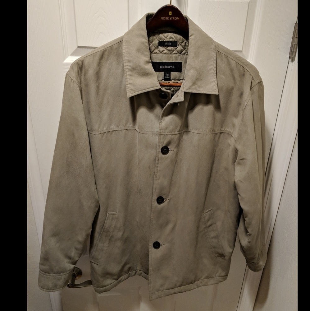 Claiborne Suede Jacket L